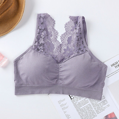 Sutiene pentru femei Sutien fără cusături de mărime mare Lenjerie de corp respirabilă fără fir Frumusețe Tampă pentru spate Lenjerie Push Up Sutien Push Up bh Plus Size