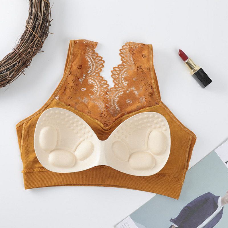 Sutiene pentru femei Sutien fără cusături de mărime mare Lenjerie de corp respirabilă fără fir Frumusețe Tampă pentru spate Lenjerie Push Up Sutien Push Up bh Plus Size