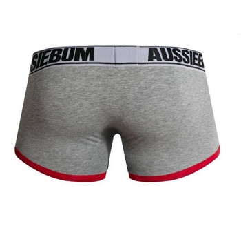 Aussiebum jockstrap нови мъжки модни секси боксерки Мъжки долни спортни дишаща голяма чанта високи еластични боксерки