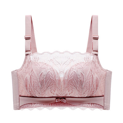 Sutien moale și confortabil din tub, respirabil, dantela sexy, fără inel de oțel, sutien pentru doamne adună lenjerie de corp anti-cădere Piept nou înfășurat