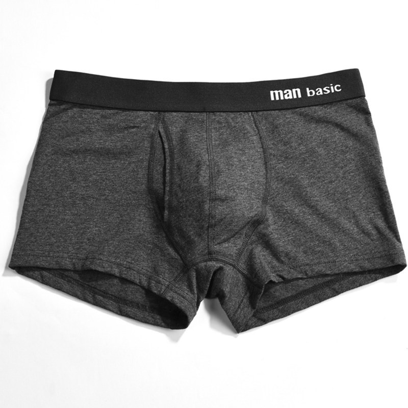 4 τμχ/Lot Ανδρικά βαμβακερά μπόξερ Εσώρουχα Σορτς Ανοιχτό Μπροστινό Ανδρικό Εσωρούχο Κοντό Αναπνέον Μπόξερ Αρχική Σώβρακο Ανδρικά Εσώρουχα