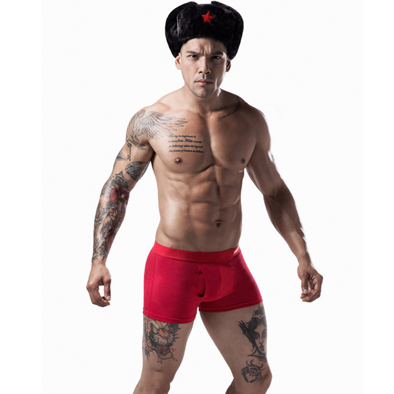4 τμχ/Lot Ανδρικά βαμβακερά μπόξερ Εσώρουχα Σορτς Ανοιχτό Μπροστινό Ανδρικό Εσωρούχο Κοντό Αναπνέον Μπόξερ Αρχική Σώβρακο Ανδρικά Εσώρουχα