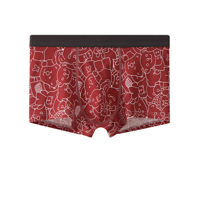 EXILIENS uue kaubamärgiga prindiga bokser meeste aluspesu puuvillane Bermuda Ropa sisustus meeste bokserid Cuecas Masculinas mees Calzoncillos L-3XL