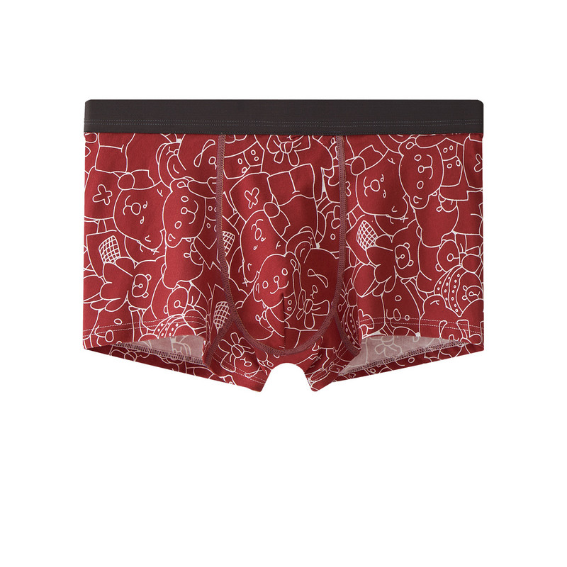 EXILIENS uue kaubamärgiga prindiga bokser meeste aluspesu puuvillane Bermuda Ropa sisustus meeste bokserid Cuecas Masculinas mees Calzoncillos L-3XL