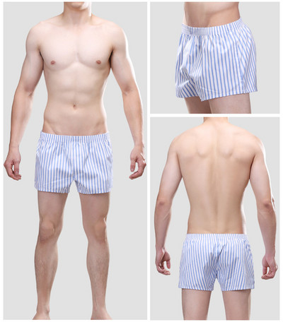 12 Χρώμα βαμβακερό ανδρικό παντελόνι με βέλος καρό χώμα casual μπόξερ εσώρουχα Ανδρικά σορτς για το σπίτι Breathable Sleepwear