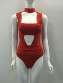 2017 Hot Sale Must Have Runway Fashion Choker Σχέδιο Στράπλες Χονδρική Γυναικεία Μπαντάζ Κορμάκι Μπανιέρα Μπανιέρα