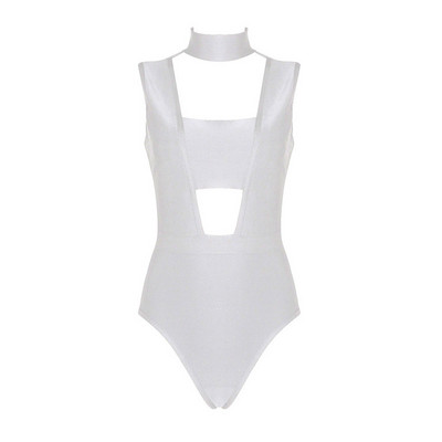 2017 Hot Sale Must Have Runway Fashion Choker Σχέδιο Στράπλες Χονδρική Γυναικεία Μπαντάζ Κορμάκι Μπανιέρα Μπανιέρα