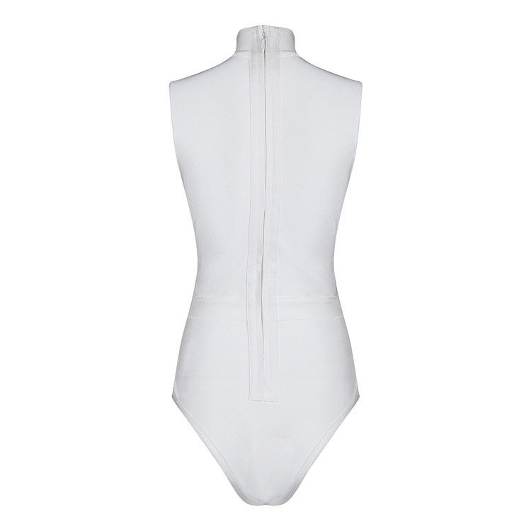 2017 Hot Sale Must Have Runway Fashion Choker Σχέδιο Στράπλες Χονδρική Γυναικεία Μπαντάζ Κορμάκι Μπανιέρα Μπανιέρα