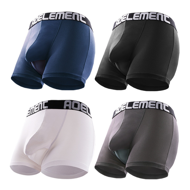 Sexy Health Seoul convex separation Boxer Men`s Modal soft scrotum Care Capsule Function Ανδρικά εσώρουχα boxershort