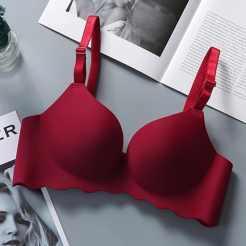 Lenjerie neagră de înaltă calitate Set sutien Push Up pentru femei Sutien gros Sutiene în V adânc Seturi de lenjerie Chiloți sexy Cupa BC