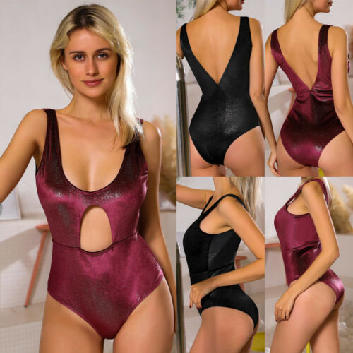 Jednodijelni kupaći kostim Novi ljetni 2019. Ženski seksi uski Push Up podstavljeni kombinezoni bez rukava s U-izrezom bez leđa