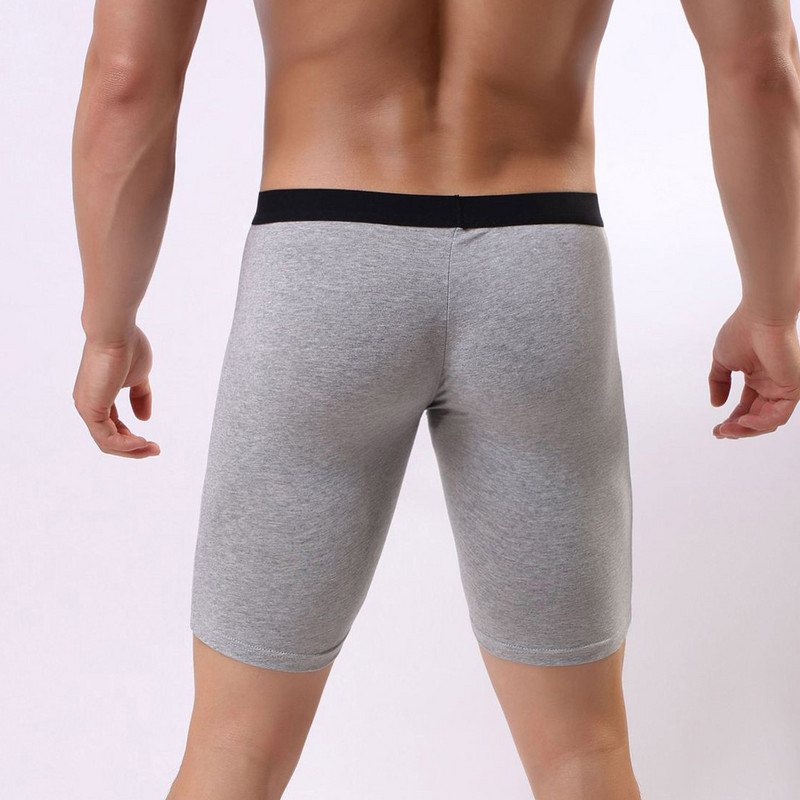 Μακρύ μπόξερ σορτς Ανδρικά εσώρουχα Ανδρικά εσώρουχα μπόξερ Βαμβακερά άνετα μαλακά σορτς U κυρτή θήκη