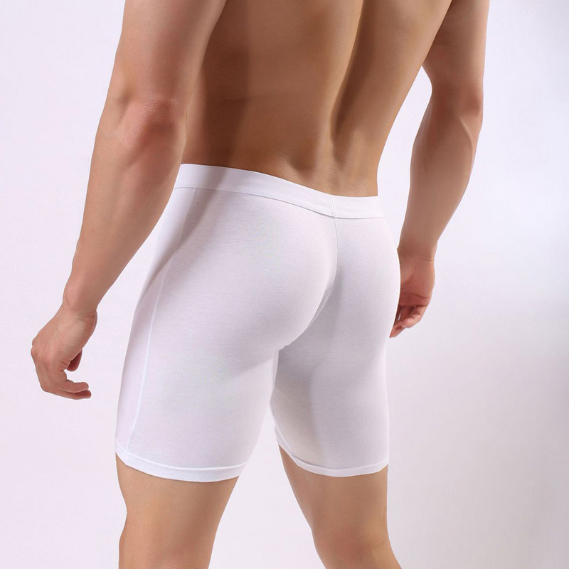Μακρύ μπόξερ σορτς Ανδρικά εσώρουχα Ανδρικά εσώρουχα μπόξερ Βαμβακερά άνετα μαλακά σορτς U κυρτή θήκη