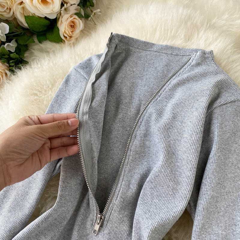 Teeuiear Slim v kaelusega tõmblukk elastne sügisene Naiste seksikas bodycon-body vabaaja 2021 talvine kõhn klubi mantel pikkade varrukatega Romper