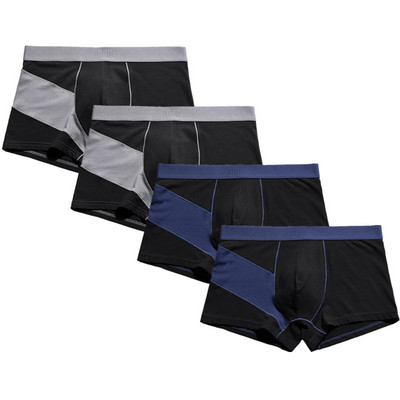 4 buc/lot Lenjerie de corp pentru bărbați Boxeri Calzoncillos Hombre Boxershorts Homme Chiloți pentru bărbați Chiloți din bumbac pentru bărbați Amuzant personalizat