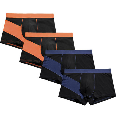 4 buc/lot Lenjerie de corp pentru bărbați Boxeri Calzoncillos Hombre Boxershorts Homme Chiloți pentru bărbați Chiloți din bumbac pentru bărbați Amuzant personalizat