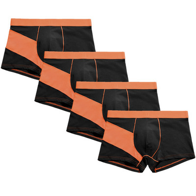 4 buc/lot Lenjerie de corp pentru bărbați Boxeri Calzoncillos Hombre Boxershorts Homme Chiloți pentru bărbați Chiloți din bumbac pentru bărbați Amuzant personalizat