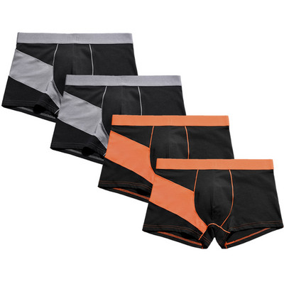 4 buc/lot Lenjerie de corp pentru bărbați Boxeri Calzoncillos Hombre Boxershorts Homme Chiloți pentru bărbați Chiloți din bumbac pentru bărbați Amuzant personalizat