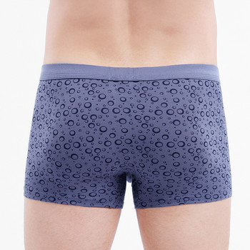 [Bloom the love] Brand Water Droplets Underwear Men Boxer Homme Mens Boxers Panties Man Cuecas Masculina Comfortable Size L-3XL