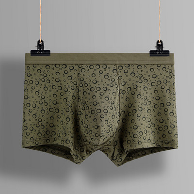 [Bloom the love] Marca picături de apă Lenjerie bărbați Boxer Homme Boxeri pentru bărbați Chiloți Bărbați Cuecas Masculina Mărime confortabilă L-3XL