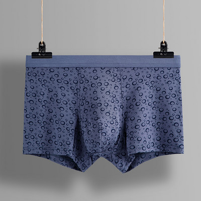 [Bloom the love] Marca picături de apă Lenjerie bărbați Boxer Homme Boxeri pentru bărbați Chiloți Bărbați Cuecas Masculina Mărime confortabilă L-3XL