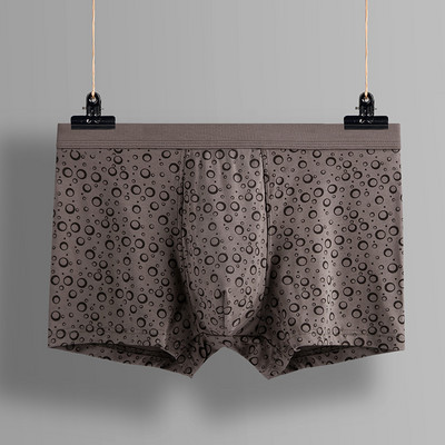 [Bloom the love] Marca picături de apă Lenjerie bărbați Boxer Homme Boxeri pentru bărbați Chiloți Bărbați Cuecas Masculina Mărime confortabilă L-3XL