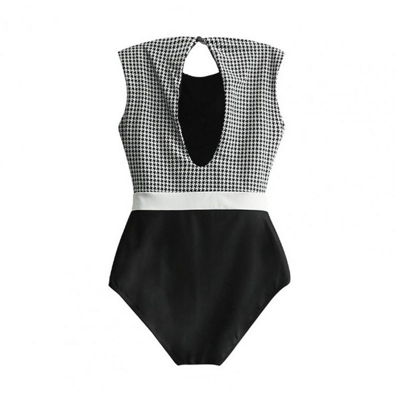 Μαγιό Ολόσωμο Άνετο Πολυεστερικό Γυναικείο Slim Bikini για Beach Party