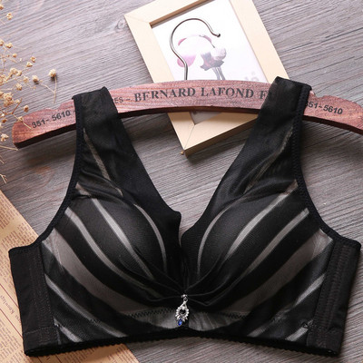 Sutiene fără cusături din dantelă de mărime mare Vestă pentru femei Top fără spate fără fir Sutien fără fir pentru femei Lenjerie intima fără os Sutien pentru femei de mărime mare