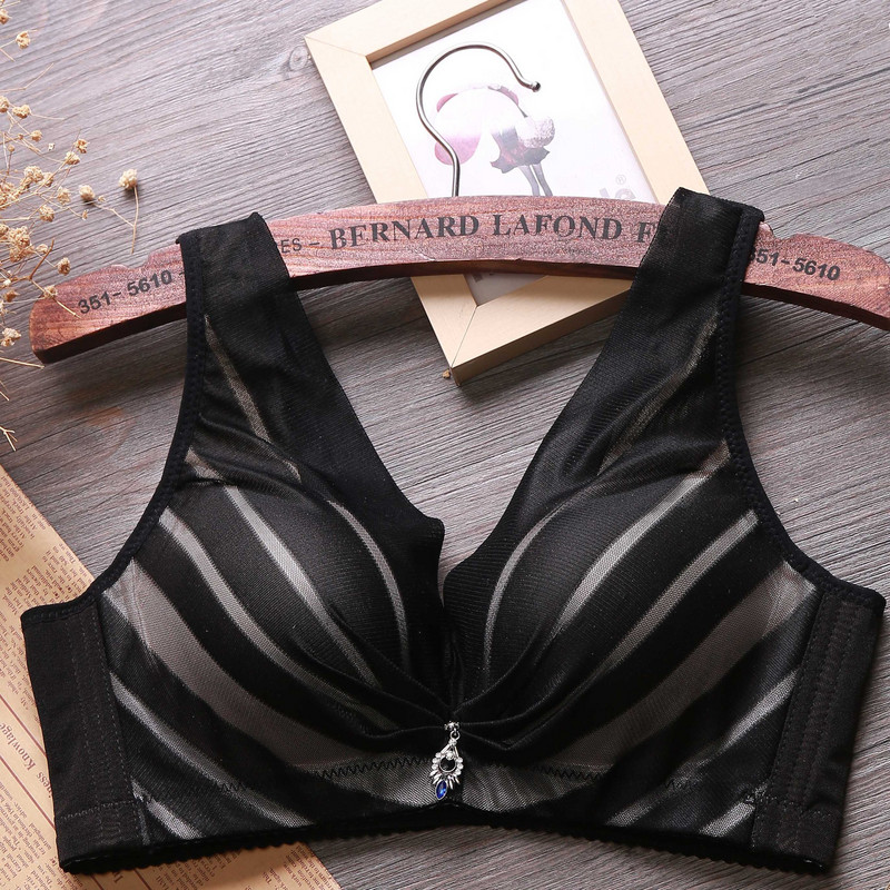 Sutiene fără cusături din dantelă de mărime mare Vestă pentru femei Top fără spate fără fir Sutien fără fir pentru femei Lenjerie intima fără os Sutien pentru femei de mărime mare
