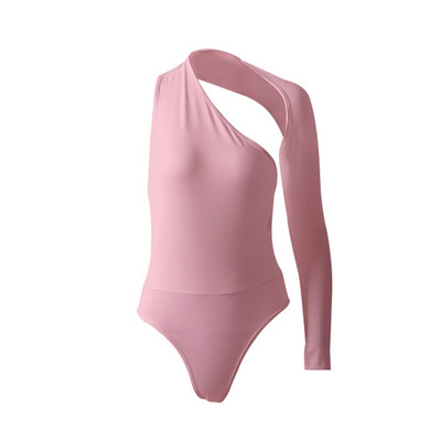 Body sexy cu un singur umăr, din bumbac, 5 culori