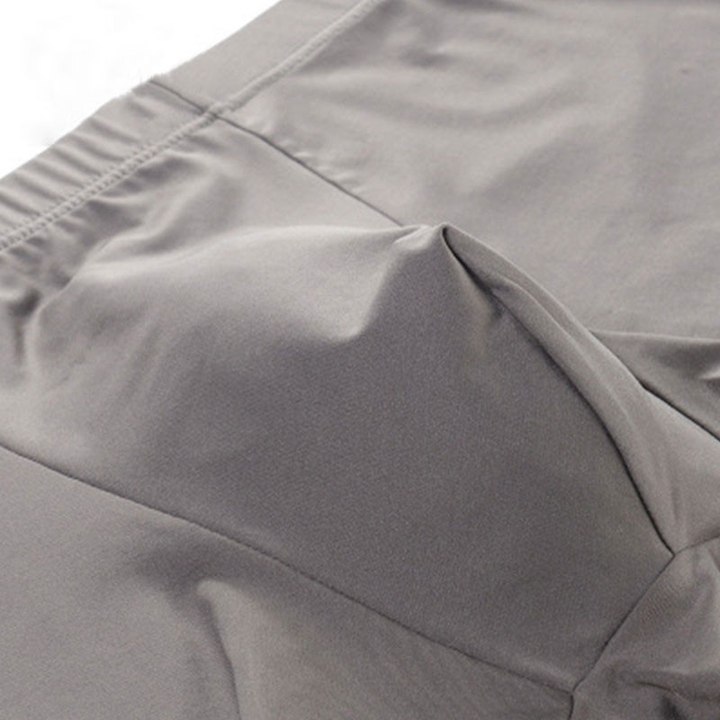 Jääsiid plahvatusstiilis üliõhuke hingav uus meeste pesu jääsiid puhast värvi läbipaistev lamenurk