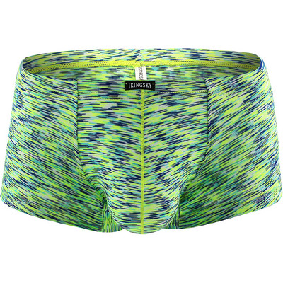 Boxer obraznic pentru bărbați, lenjerie de corp sexy cu mini obraz, cu talie joasă, spate brazilian, sub chiloți pentru bărbați