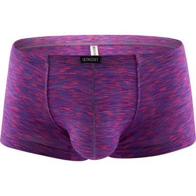 Boxer obraznic pentru bărbați, lenjerie de corp sexy cu mini obraz, cu talie joasă, spate brazilian, sub chiloți pentru bărbați