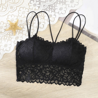 Γυναικεία Εσώρουχα Γυναικεία Σέξι Φορώντας γιλέκο Pad Intimates Αθλητικό Σουτιέν Δαντέλα Push Up Brassiere Γυναικεία εσώρουχα χωρίς ραφή Σέξι κορσέ YJ