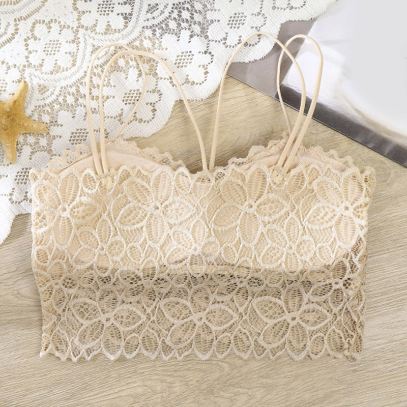 Γυναικεία Εσώρουχα Γυναικεία Σέξι Φορώντας γιλέκο Pad Intimates Αθλητικό Σουτιέν Δαντέλα Push Up Brassiere Γυναικεία εσώρουχα χωρίς ραφή Σέξι κορσέ YJ