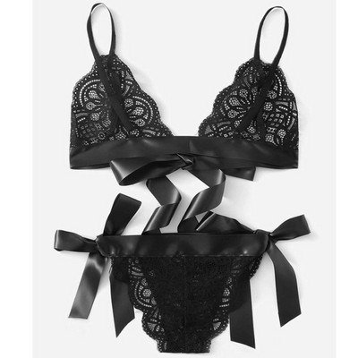 Moda Nouă Sexy Culoare Solidă Fundă goală Costum de lenjerie sexy Europa și America Lenjerie pentru femei Negru Albastru Verde închis Roșu Alb