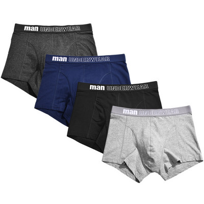 4kom/komplet muških gaćica Boksačice Muško donje rublje Boksačice Gaćice Pamučne bokserice Homme Slip Calzoncillos Hombre za muškarce