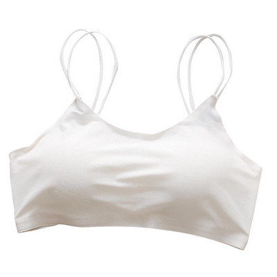 Sutien sexy pentru femei Top elastic pentru femei sutien sexy pentru partea de sus Vesta pentru piept respirabil Purtând sutien sport fără oase Intime Transport gratuit