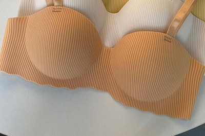 Seksi mala prsa bez čeličnog prstena Nabor donjeg rublja Prozračni tanki grudnjak Studentica Ženski grudnjak Prozračni nabor donjeg rublja