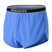 Zonbailon novo muško boksersko donje rublje SexyFull Covering Hip with low strune Short gaćice Stilske bokserice s podijeljenim rubljem