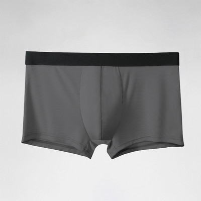EXILIENS Boxer respirabil Lenjerie intimă pentru bărbați Solid Bermuda Masculina Ropa Interior Hombre Boxeri pentru bărbați Calzoncillos Man Homme L-3XL