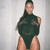 Salopetă cu mânecă lungă pentru femei, 2021, nouă, sexy, scobită, body cu plasă transparentă, cu gât roșu, ținute de petrecere cu volanate, haine de club pentru femei