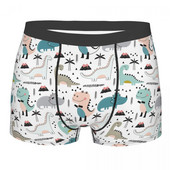 Lenjerie de corp pentru bărbați, cu animale vechi, amuzante, cu dinozaur, cu imprimeu, boxer, chiloți, chiloți respirabili pentru bărbați