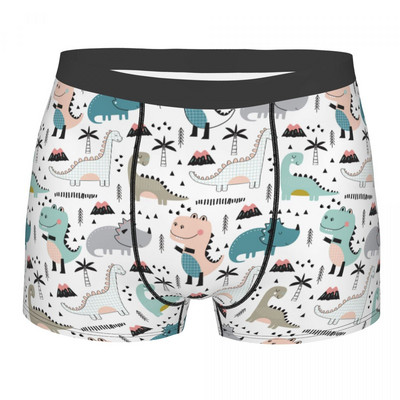 Lenjerie de corp pentru bărbați, cu animale vechi, amuzante, cu dinozaur, cu imprimeu, boxer, chiloți, chiloți respirabili pentru bărbați