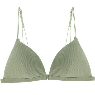 Seksikas prantsuse puuvillane juhtmevaba rinnahoidja, pehme, õhuke kolmnurkne kauss, esikinnitusega seljata suvine naiste aluspesu, Bralettle 2020