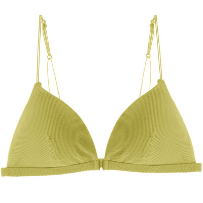 Seksikas prantsuse puuvillane juhtmevaba rinnahoidja, pehme, õhuke kolmnurkne kauss, esikinnitusega seljata suvine naiste aluspesu, Bralettle 2020