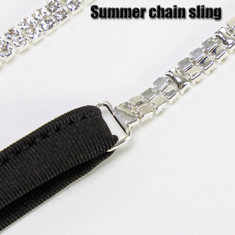 Salopete negre sexy, fără mâneci, cu șnur cu diamante, pentru femei, salopetă de vară, decoltată, fără spate, salopete de club pentru femei.