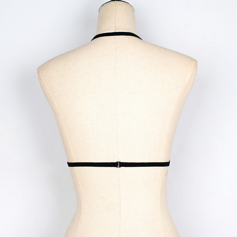 Čipkano Seksi donje rublje Perspektiva Halter Senzualno donje rublje Žensko Push Up Egzotični Korzet Push Up Grudnjaci Donje rublje bûstgalʹter ženskij