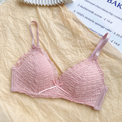 Moda Solid Wireless Sexy Simplu Subțire Sutien Push Up Dantela Ajustat Bralette Lenjerie Confort AB Cup Sutiene Respirabile pentru Femei