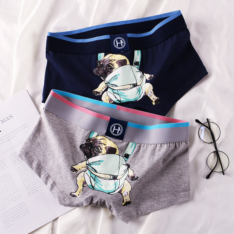 4gab Vīriešu Apakšbikses Smieklīgas Vīriešu Apakšveļa Karikatūra Bokseris Vīrietis Kokvilna Vīriešu Bokseri Bezmaksas piegāde Boksa apakšbikses vīriešiem Apakšveļa